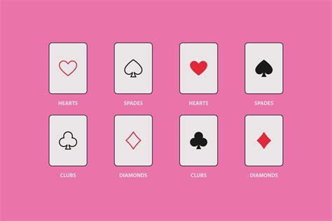 poker cards symbols names